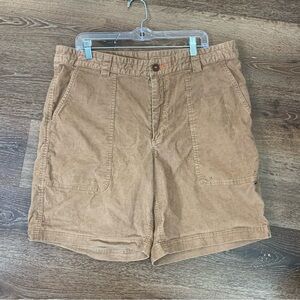 Howler brothers Mens brown cornerstone corduroy shorts 38
